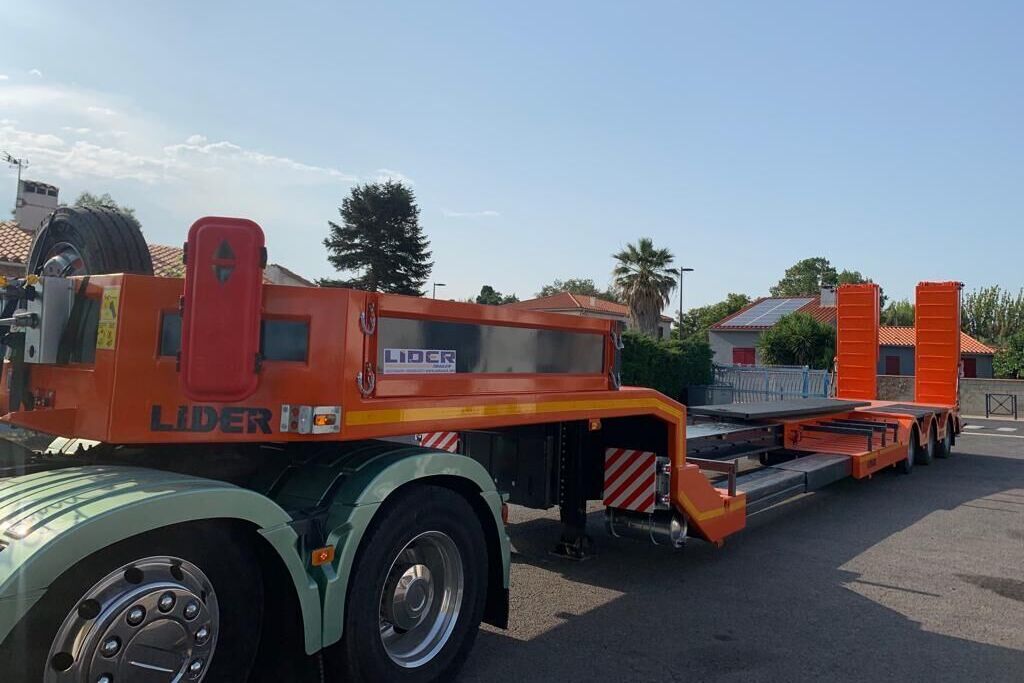 LIDER 2025 YEAR NEW LOWBED TRAILER FOR SALE (MANUFACTURER COMPANY) - عربة منخفضة مسطحة نصف مقطورة: صورة 3 LIDER 2025 YEAR NEW LOWBED TRAILER FOR SALE (MANUFACTURER COMPANY) - عربة منخفضة مسطحة نصف مقطورة: صورة 3