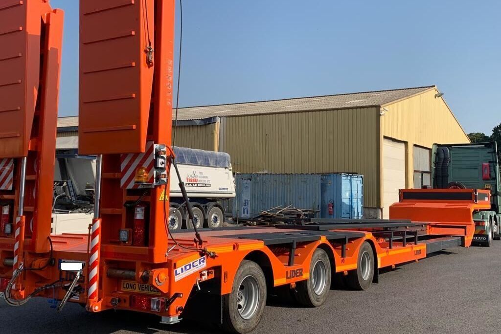 LIDER 2025 YEAR NEW LOWBED TRAILER FOR SALE (MANUFACTURER COMPANY) - عربة منخفضة مسطحة نصف مقطورة: صورة 1 LIDER 2025 YEAR NEW LOWBED TRAILER FOR SALE (MANUFACTURER COMPANY) - عربة منخفضة مسطحة نصف مقطورة: صورة 1