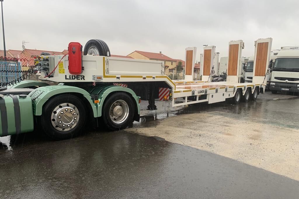جديدة عربة منخفضة مسطحة نصف مقطورة LIDER 2025 YEAR NEW LOWBED TRAILER FOR SALE (MANUFACTURER COMPANY): صورة 8