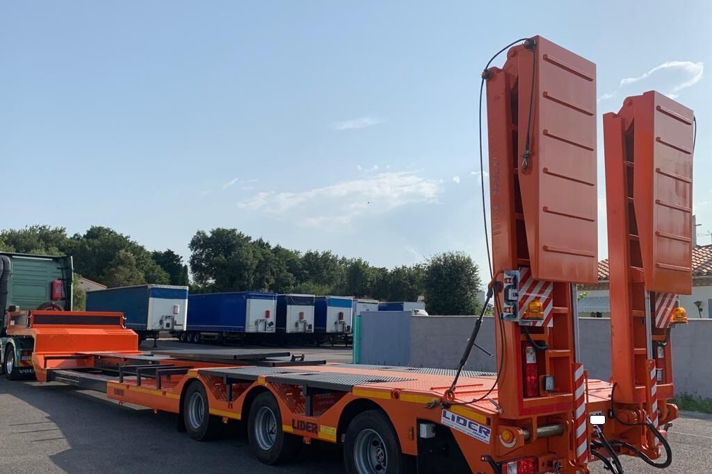 LIDER 2025 YEAR NEW LOWBED TRAILER FOR SALE (MANUFACTURER COMPANY) - عربة منخفضة مسطحة نصف مقطورة: صورة 4 LIDER 2025 YEAR NEW LOWBED TRAILER FOR SALE (MANUFACTURER COMPANY) - عربة منخفضة مسطحة نصف مقطورة: صورة 4