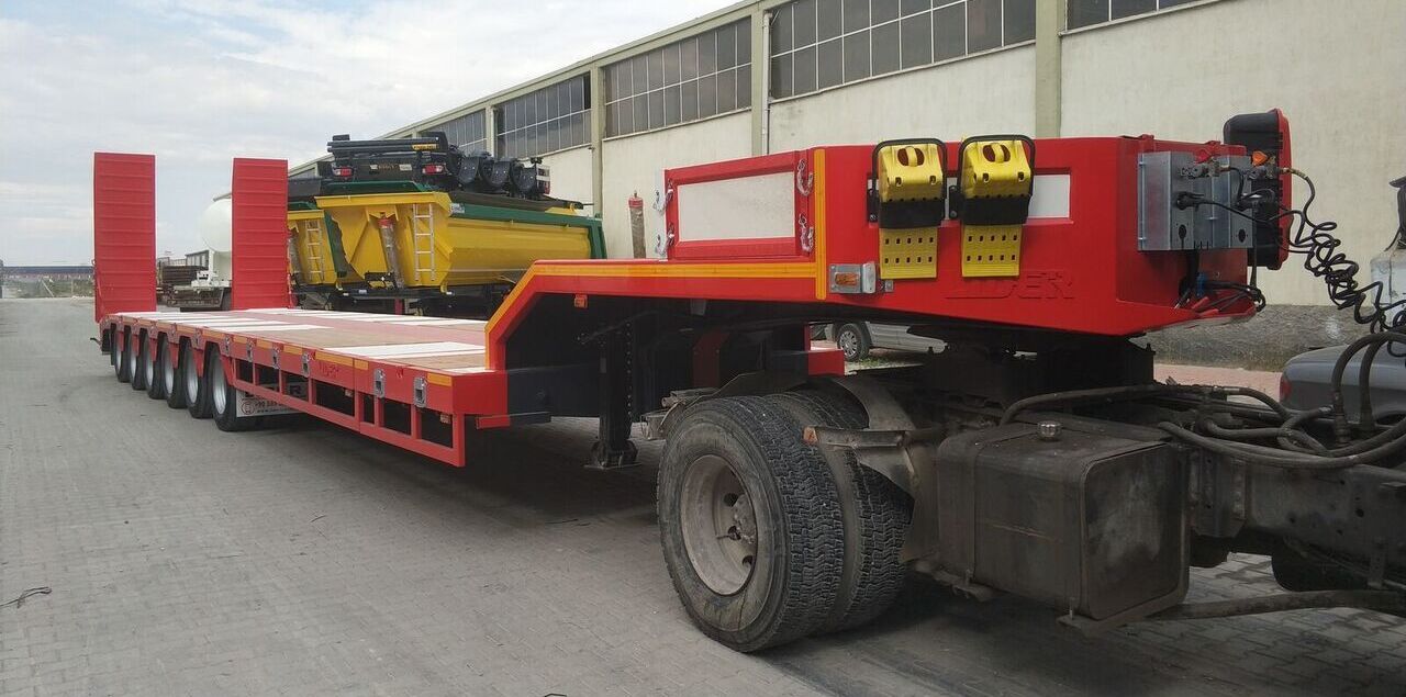 LIDER 2025 model 150 Tons capacity Lowbed semi trailer - عربة منخفضة مسطحة نصف مقطورة: صورة 3 LIDER 2025 model 150 Tons capacity Lowbed semi trailer - عربة منخفضة مسطحة نصف مقطورة: صورة 3