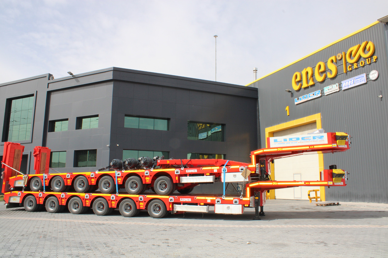 LIDER 2025 model 150 Tons capacity Lowbed semi trailer - عربة منخفضة مسطحة نصف مقطورة: صورة 4 LIDER 2025 model 150 Tons capacity Lowbed semi trailer - عربة منخفضة مسطحة نصف مقطورة: صورة 4