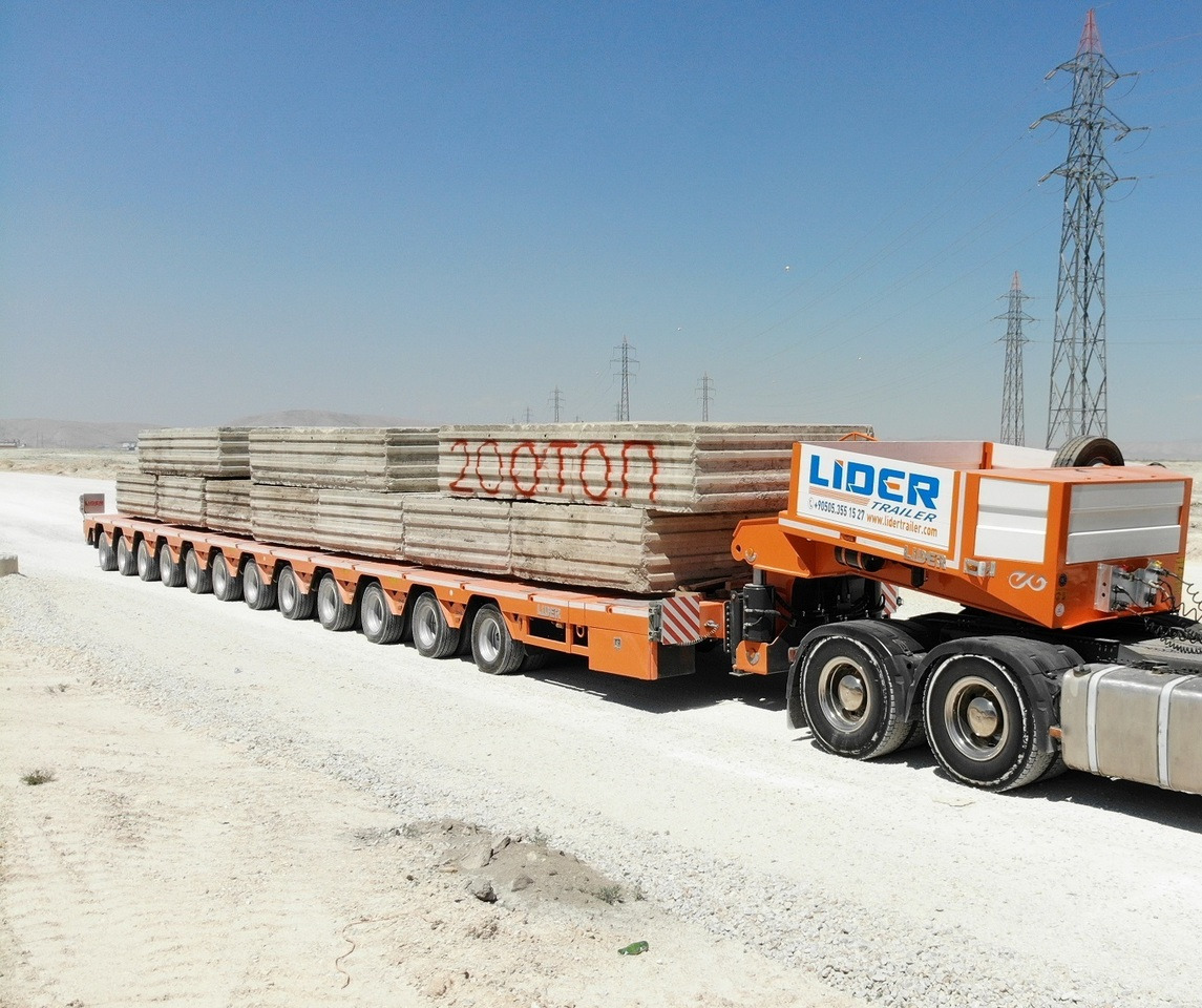 LIDER LIDER NEW 2025 MODEL Lowbed - عربة منخفضة مسطحة نصف مقطورة: صورة 1 LIDER LIDER NEW 2025 MODEL Lowbed - عربة منخفضة مسطحة نصف مقطورة: صورة 1
