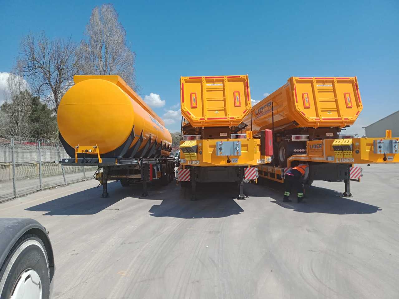 جديدة عربة منخفضة مسطحة نصف مقطورة LIDER TRAILER  -ENES GROUP NEW remorque surbaissée 2024 YEAR (MANUFACTURER COMPANY): صورة 7