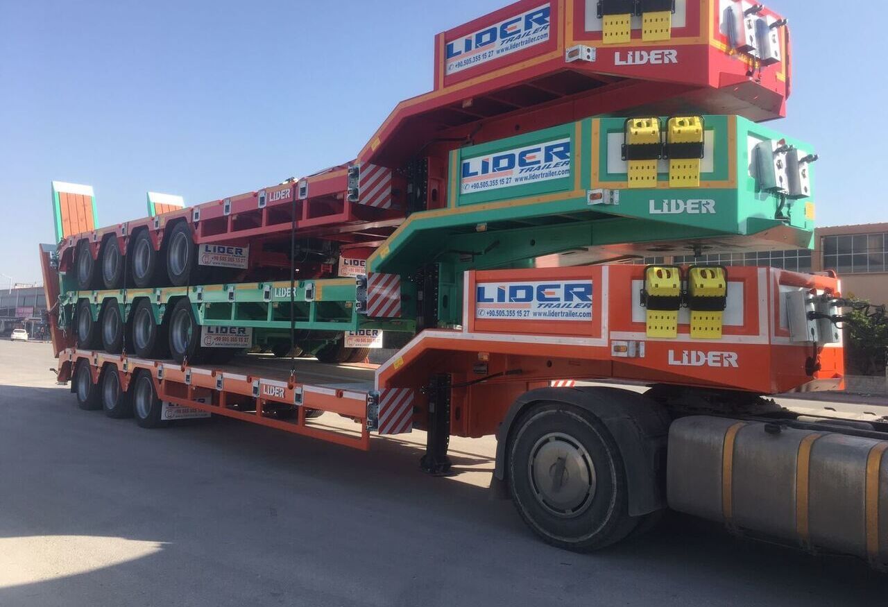 LIDER TRAILER  -ENES GROUP NEW remorque surbaissée 2024 YEAR (MANUFACTURER COMPANY) - عربة منخفضة مسطحة نصف مقطورة: صورة 1 LIDER TRAILER  -ENES GROUP NEW remorque surbaissée 2024 YEAR (MANUFACTURER COMPANY) - عربة منخفضة مسطحة نصف مقطورة: صورة 1