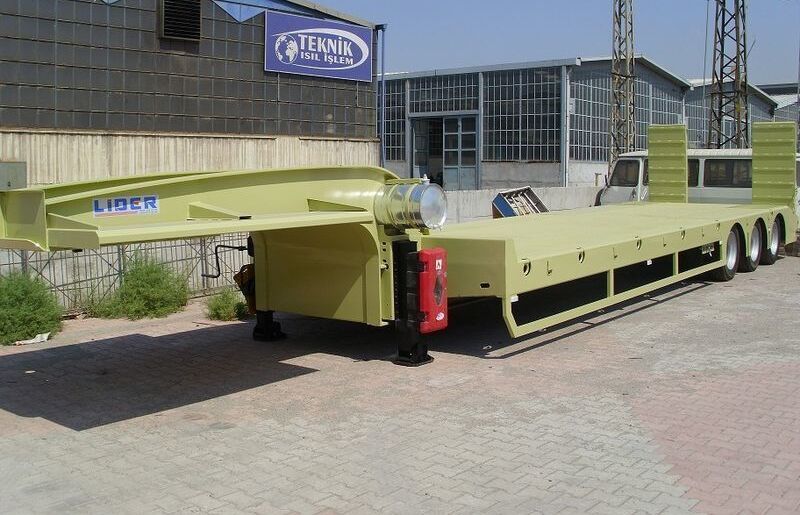 جديدة عربة منخفضة مسطحة نصف مقطورة LIDER TRAILER  -ENES GROUP NEW remorque surbaissée 2024 YEAR (MANUFACTURER COMPANY): صورة 8