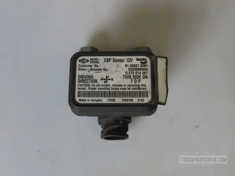 MAN Electrical System ESP sensor - جهاز استشعار - شاحنة: صورة 1 MAN Electrical System ESP sensor - جهاز استشعار - شاحنة: صورة 1