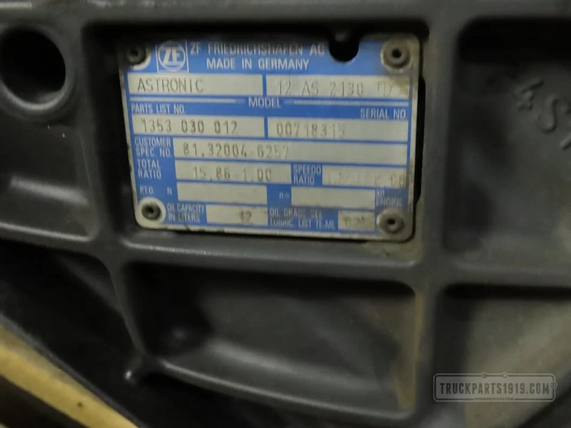 MAN Gearbox & Clutch Parts Versnellingsbak 12AS2130TD - صندوق التروس - شاحنة: صورة 3 MAN Gearbox & Clutch Parts Versnellingsbak 12AS2130TD - صندوق التروس - شاحنة: صورة 3