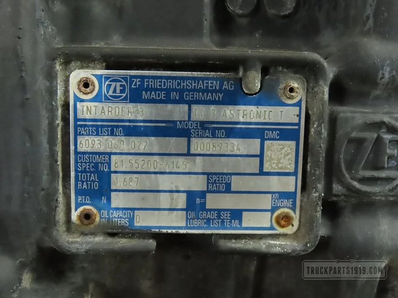 MAN Gearbox & Clutch Parts Versnellingsbak 12AS2131TD - صندوق التروس - شاحنة: صورة 4 MAN Gearbox & Clutch Parts Versnellingsbak 12AS2131TD - صندوق التروس - شاحنة: صورة 4