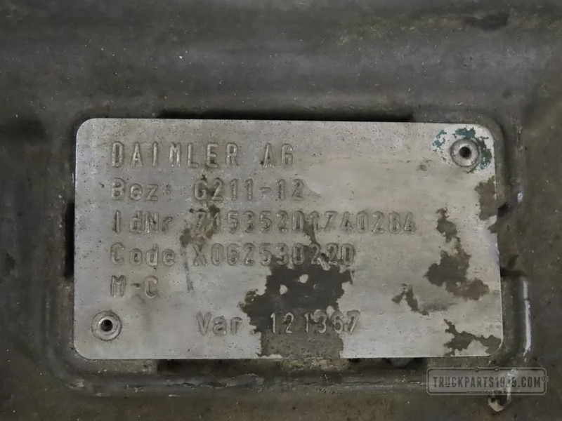 Mercedes-Benz Gearbox & Clutch Parts Versnellingsbak G211-12 MB MP4 - صندوق التروس - شاحنة: صورة 3 Mercedes-Benz Gearbox & Clutch Parts Versnellingsbak G211-12 MB MP4 - صندوق التروس - شاحنة: صورة 3