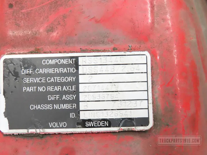 Volvo 20836838 | Differentieel RSS1344 R=2.64 - صندوق التروس التفاضلية - شاحنة: صورة 3 Volvo 20836838 | Differentieel RSS1344 R=2.64 - صندوق التروس التفاضلية - شاحنة: صورة 3