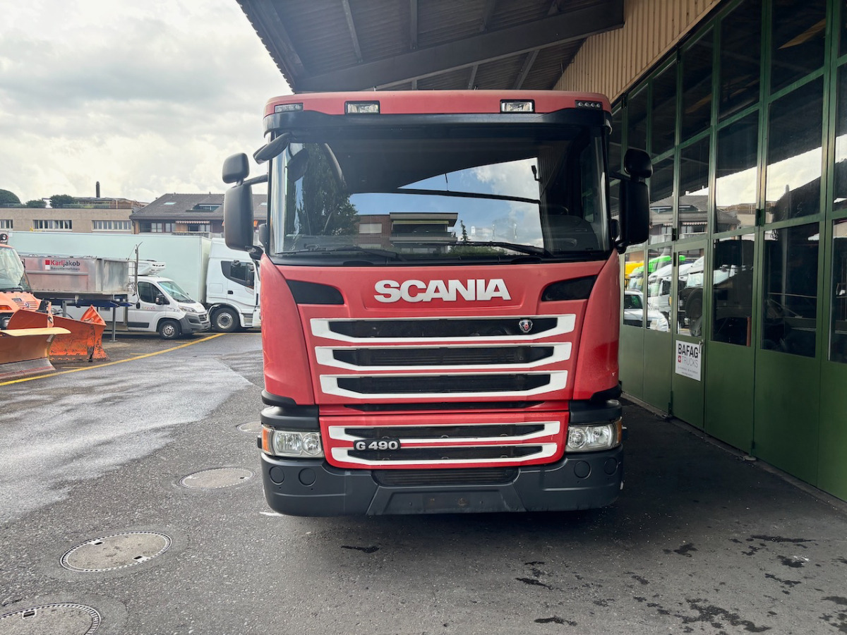 SCANIA G490 6x2 - شاحنة قطع الأشجار, شاحنة كرين: صورة 3 SCANIA G490 6x2 - شاحنة قطع الأشجار, شاحنة كرين: صورة 3