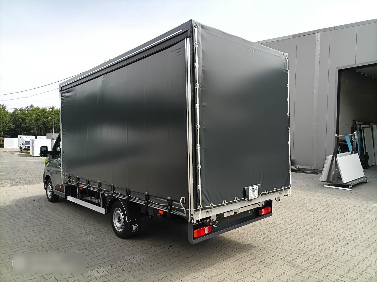 Renault Master 170 8 Pal Dachspoiler - شاحنة ستارة جانبية: صورة 2 Renault Master 170 8 Pal Dachspoiler - شاحنة ستارة جانبية: صورة 2