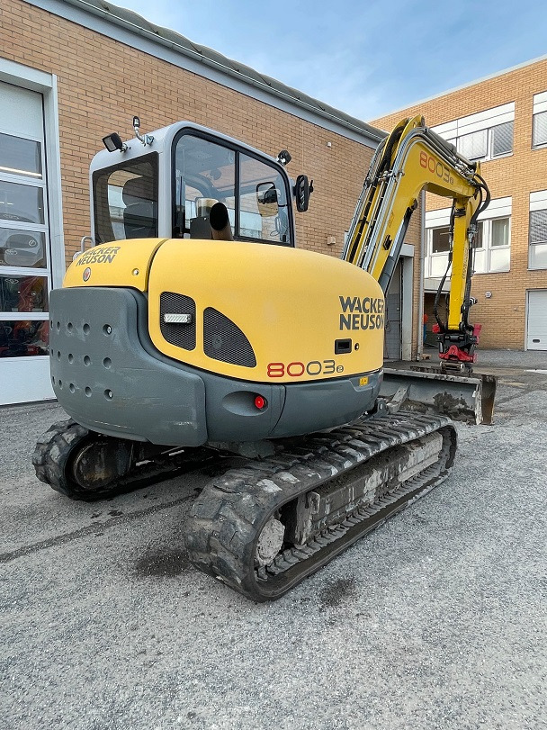 Wacker Neuson 8003 - حفارة مُصَّغرة: صورة 2 Wacker Neuson 8003 - حفارة مُصَّغرة: صورة 2