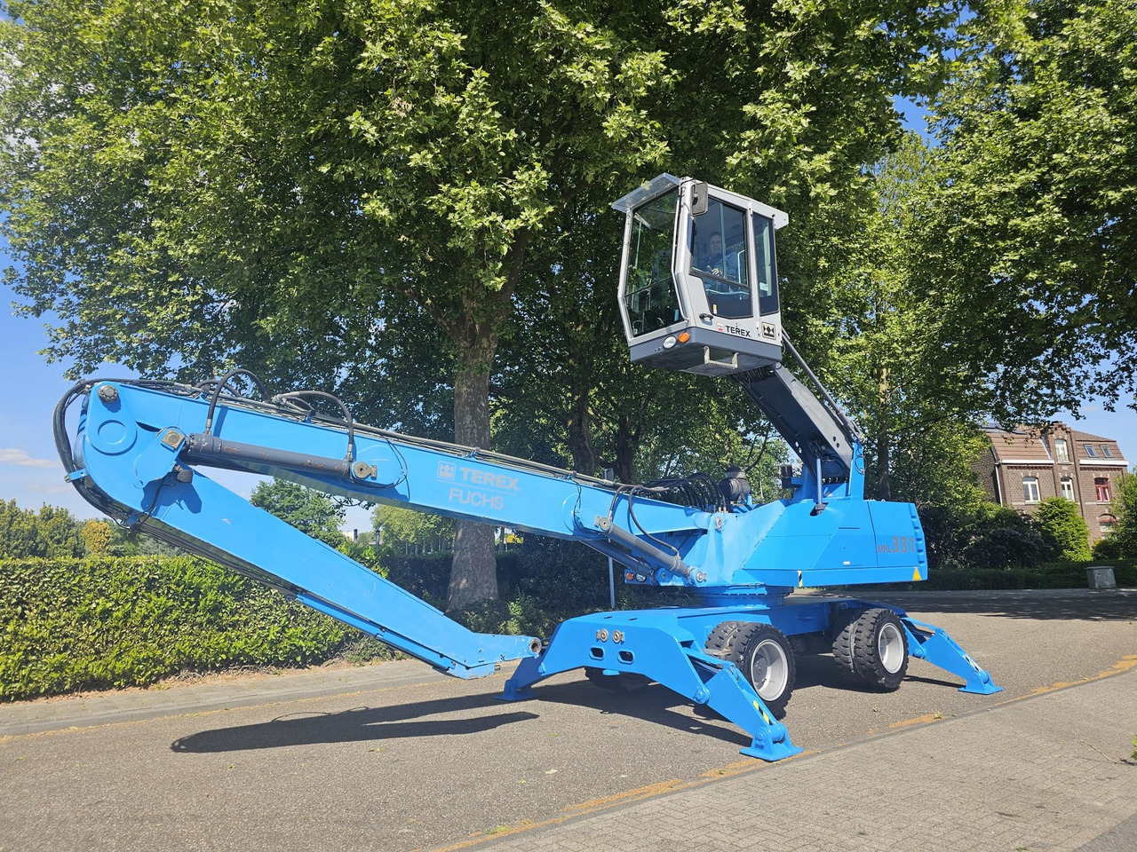 Fuchs MHL 331 Material Handler - معالج النفايات: صورة 5 Fuchs MHL 331 Material Handler - معالج النفايات: صورة 5