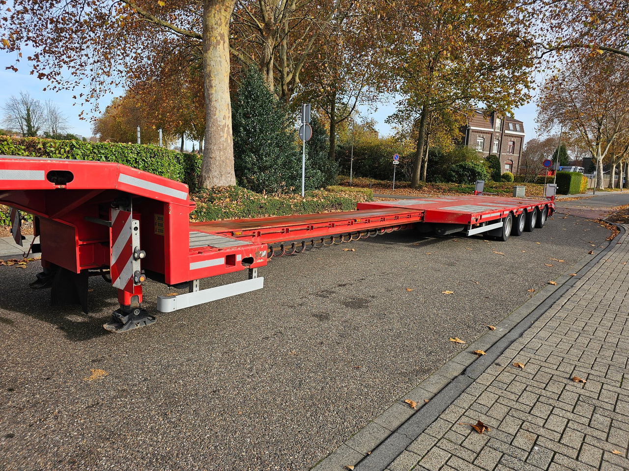 Kel-berg E50 S4 Telescopic - عربة منخفضة مسطحة نصف مقطورة: صورة 2 Kel-berg E50 S4 Telescopic - عربة منخفضة مسطحة نصف مقطورة: صورة 2