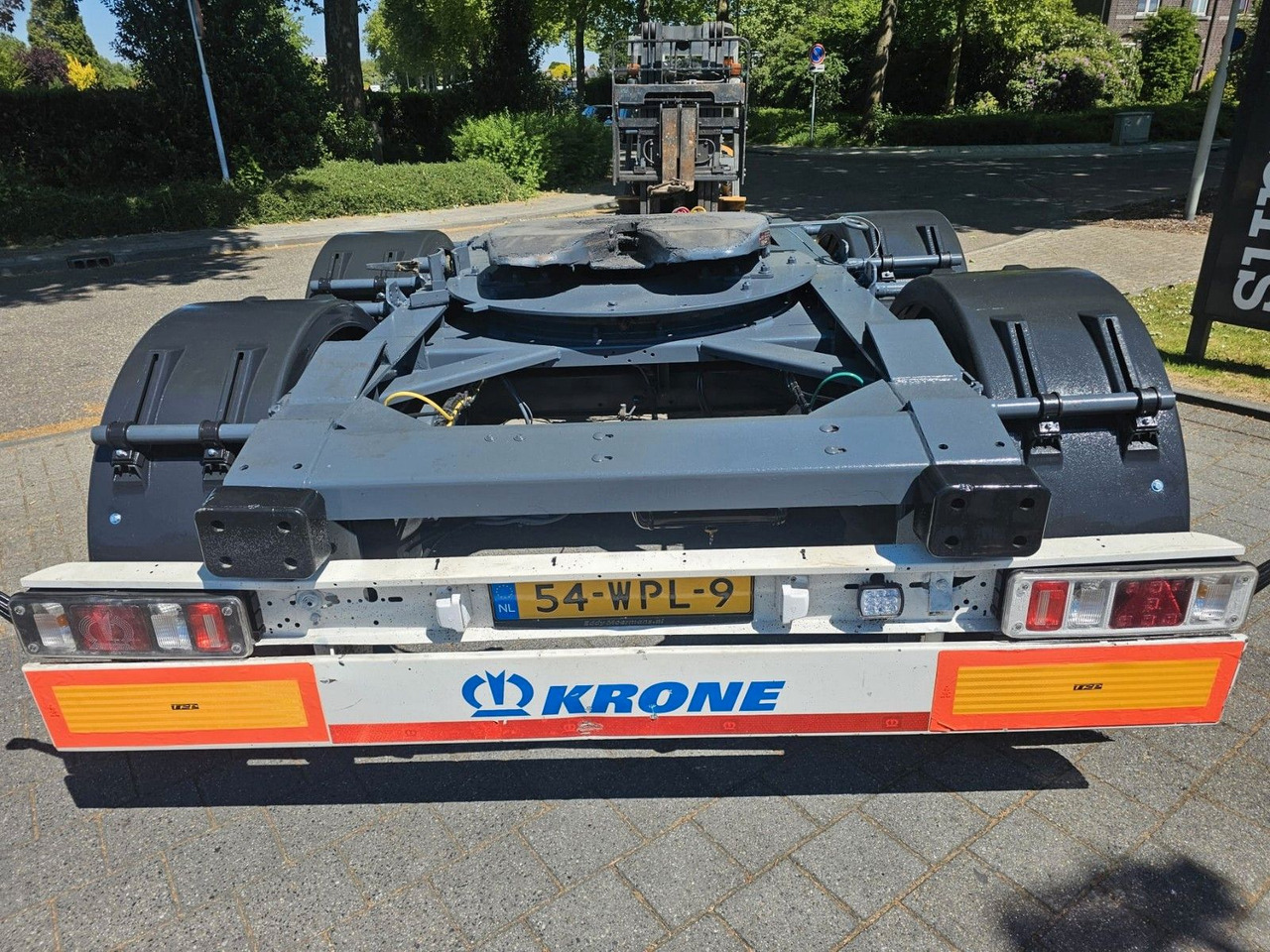 عربة مقطورة Krone ZZ 18 Dolly Mit NL LZV Zulassung: صورة 7