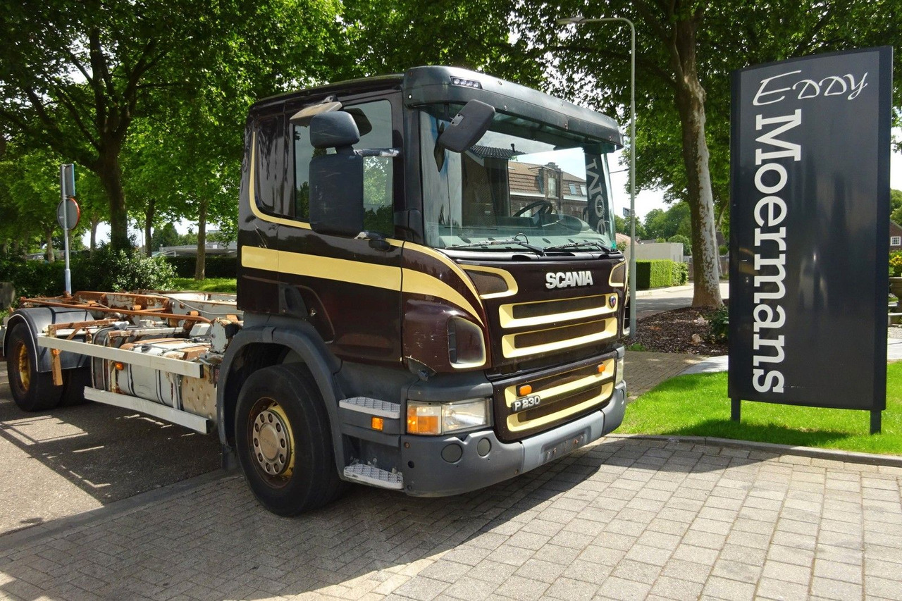 Scania P230 Cp16 - شاحنة ذات خطاف: صورة 1 Scania P230 Cp16 - شاحنة ذات خطاف: صورة 1