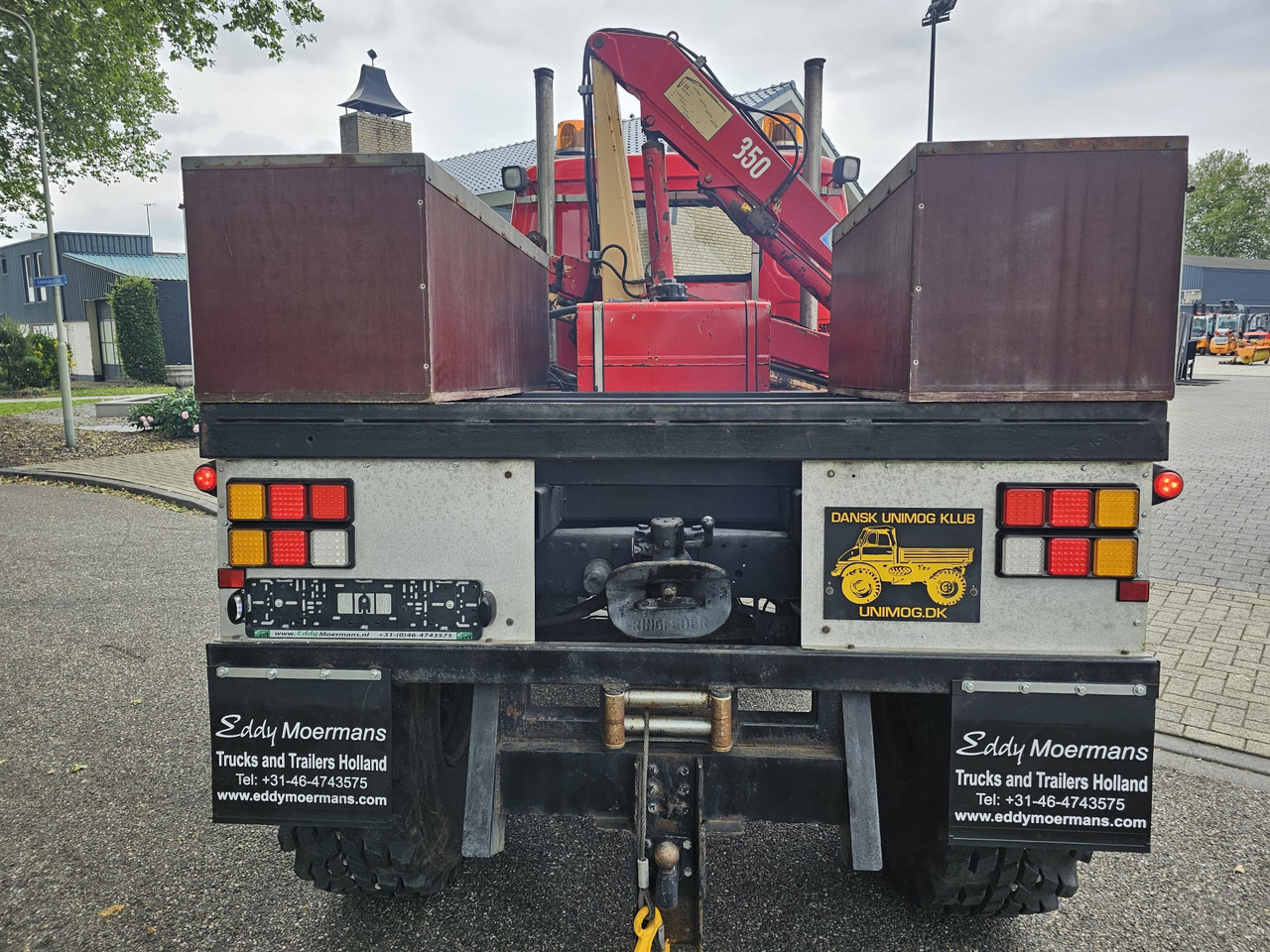 شاحنة كرين Unimog 406/U9000 4x4: صورة 8 شاحنة كرين Unimog 406/U9000 4x4: صورة 8