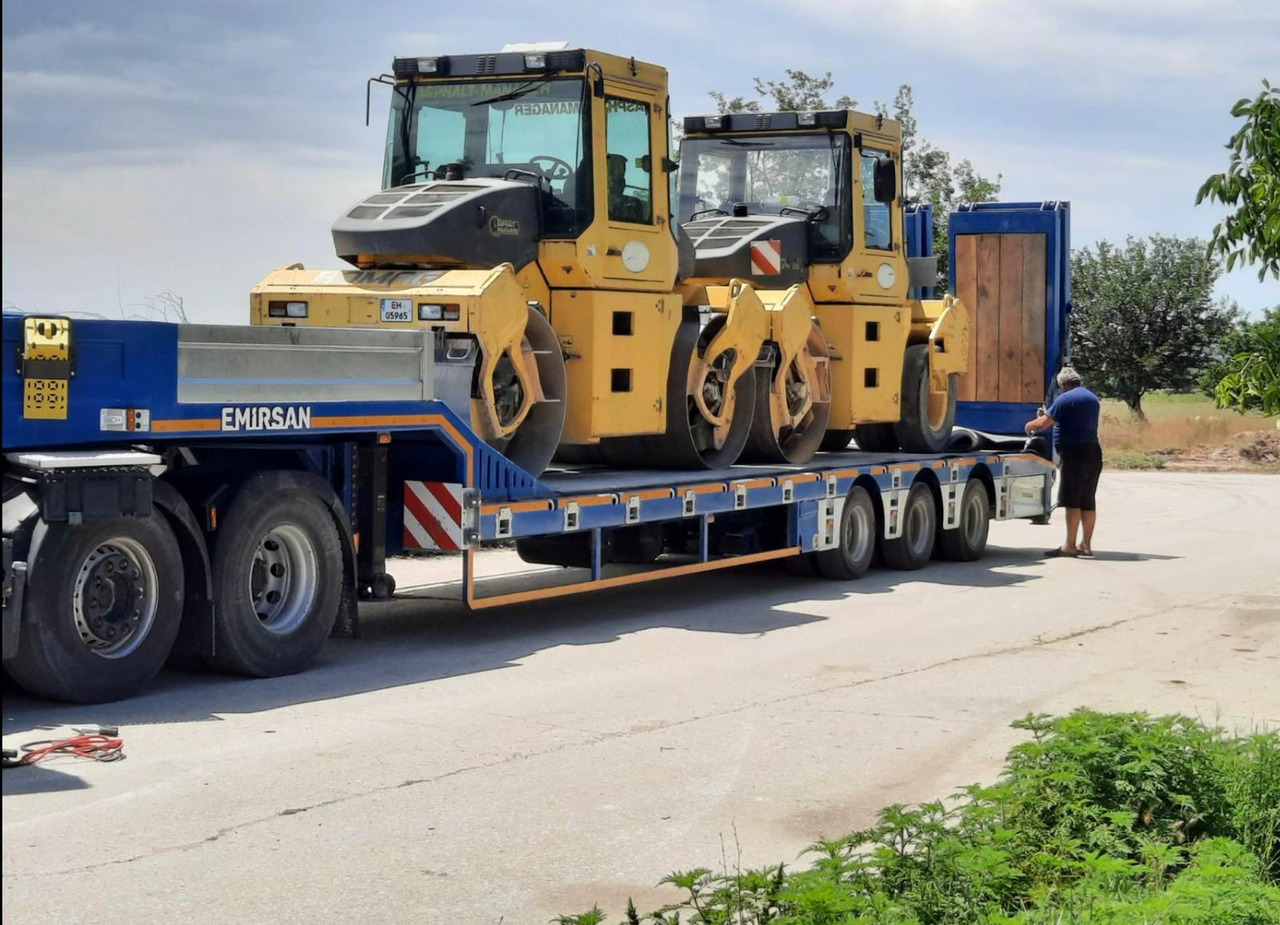 EMIRSAN 3 AXLE EXTENDABLE PLATFORM LOWBED - عربة منخفضة مسطحة نصف مقطورة: صورة 1 EMIRSAN 3 AXLE EXTENDABLE PLATFORM LOWBED - عربة منخفضة مسطحة نصف مقطورة: صورة 1