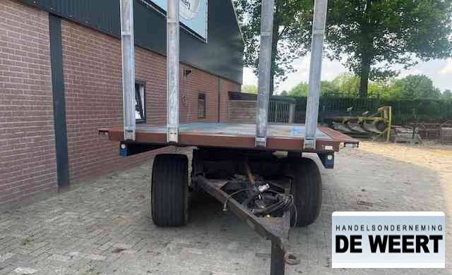 Balenwagen , landbouw wagen - مقطورة منصة زراعية: صورة 4 Balenwagen , landbouw wagen - مقطورة منصة زراعية: صورة 4