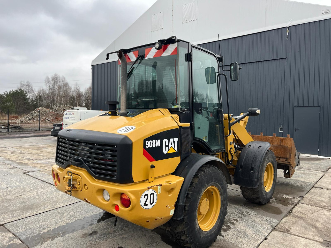 Caterpillar 908M - اللودر بعجل: صورة 4 Caterpillar 908M - اللودر بعجل: صورة 4