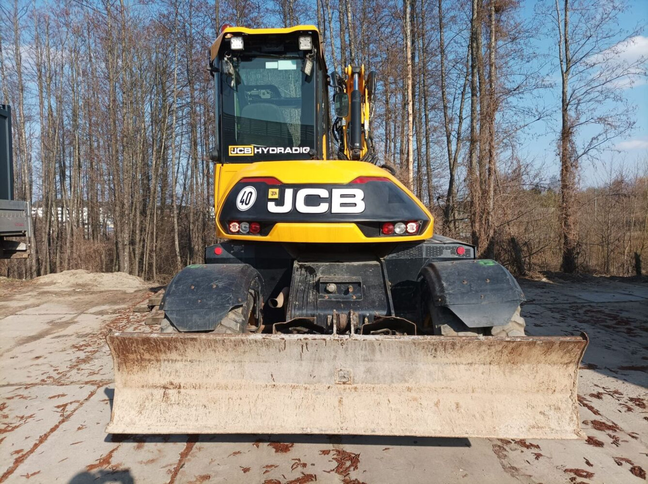 حفارة دولاب JCB HD110WT T4: صورة 7
