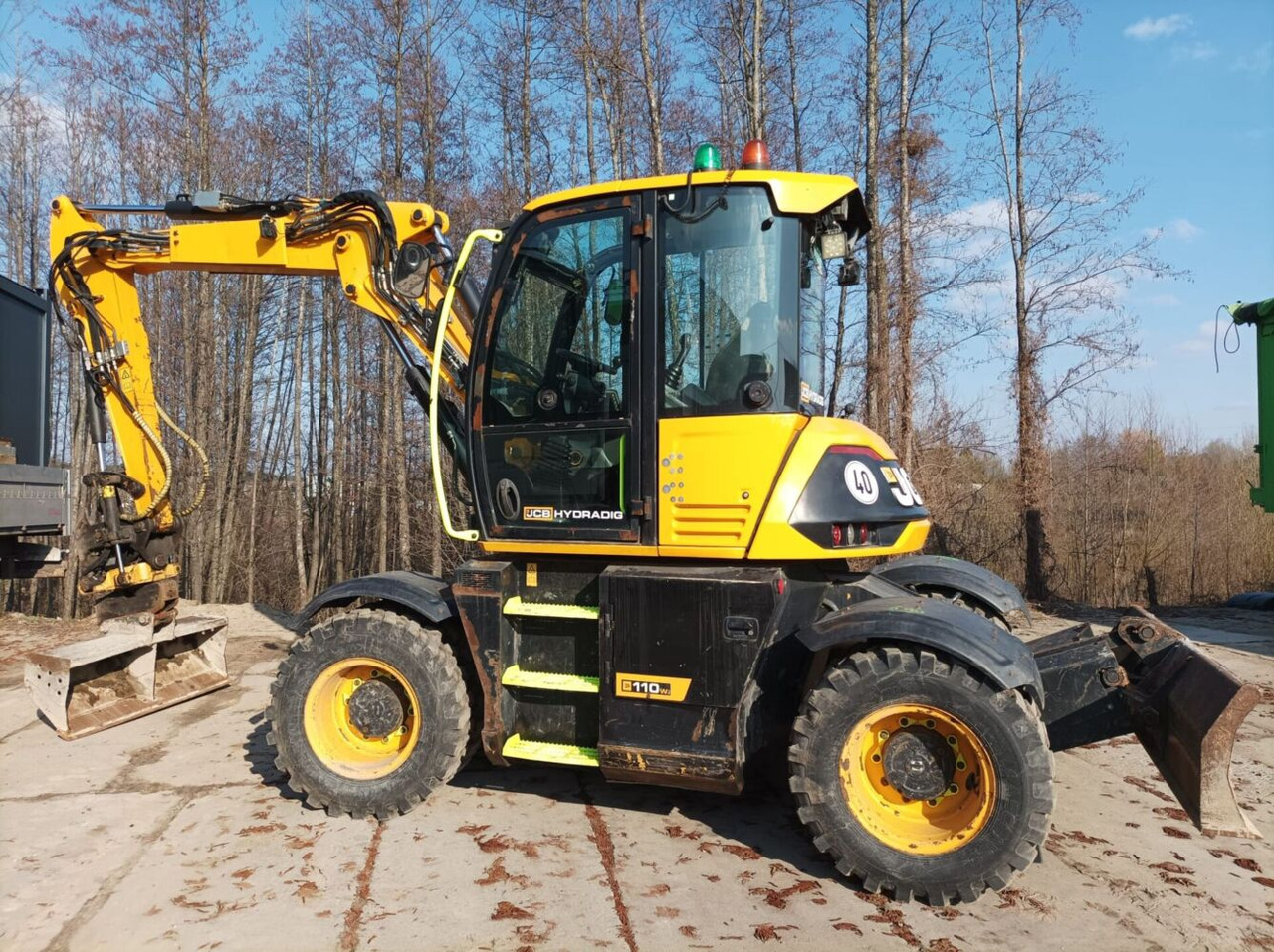 حفارة دولاب JCB HD110WT T4: صورة 16