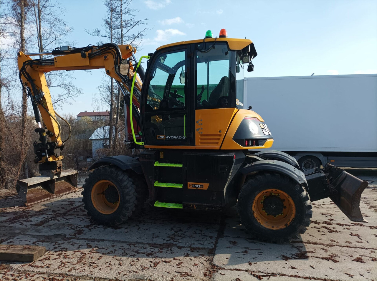 حفارة دولاب JCB HD110WT T4: صورة 9