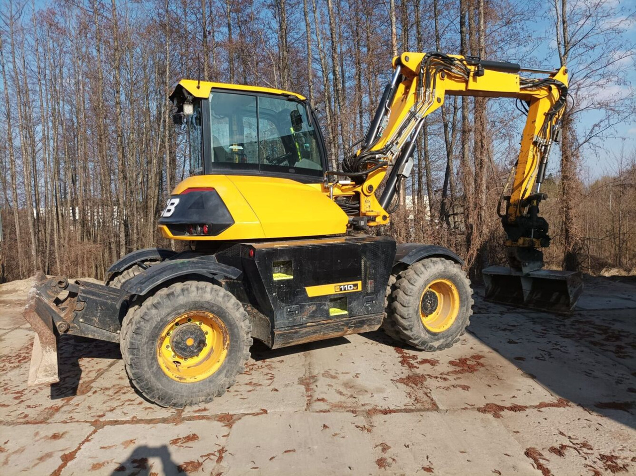 حفارة دولاب JCB HD110WT T4: صورة 12