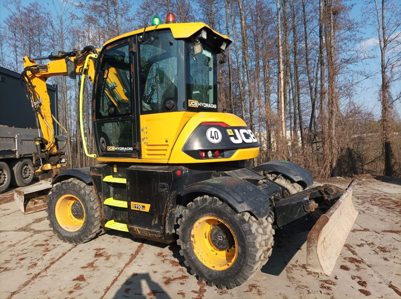 حفارة دولاب JCB HD110WT T4: صورة 17