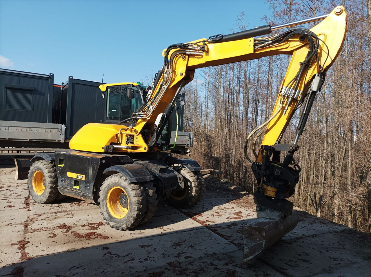 حفارة دولاب JCB HD110WT T4: صورة 10