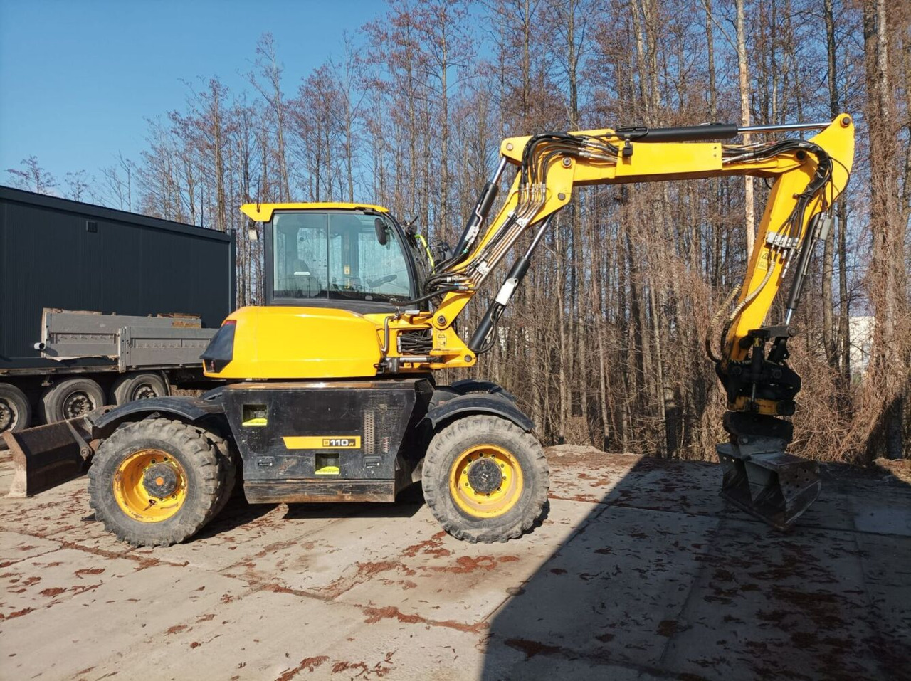حفارة دولاب JCB HD110WT T4: صورة 11
