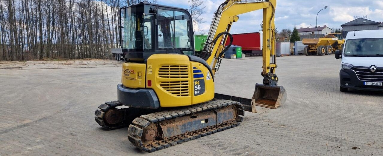 Komatsu PC 55MR-3 - حفارة مُصَّغرة: صورة 2 Komatsu PC 55MR-3 - حفارة مُصَّغرة: صورة 2