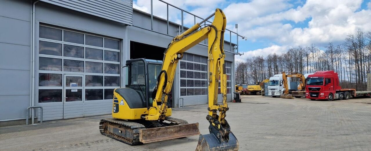 Komatsu PC 55MR-3 - حفارة مُصَّغرة: صورة 1 Komatsu PC 55MR-3 - حفارة مُصَّغرة: صورة 1