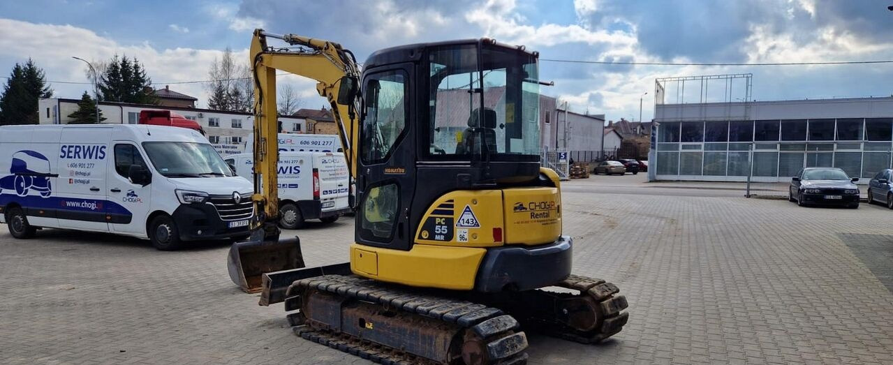Komatsu PC 55MR-3 - حفارة مُصَّغرة: صورة 4 Komatsu PC 55MR-3 - حفارة مُصَّغرة: صورة 4