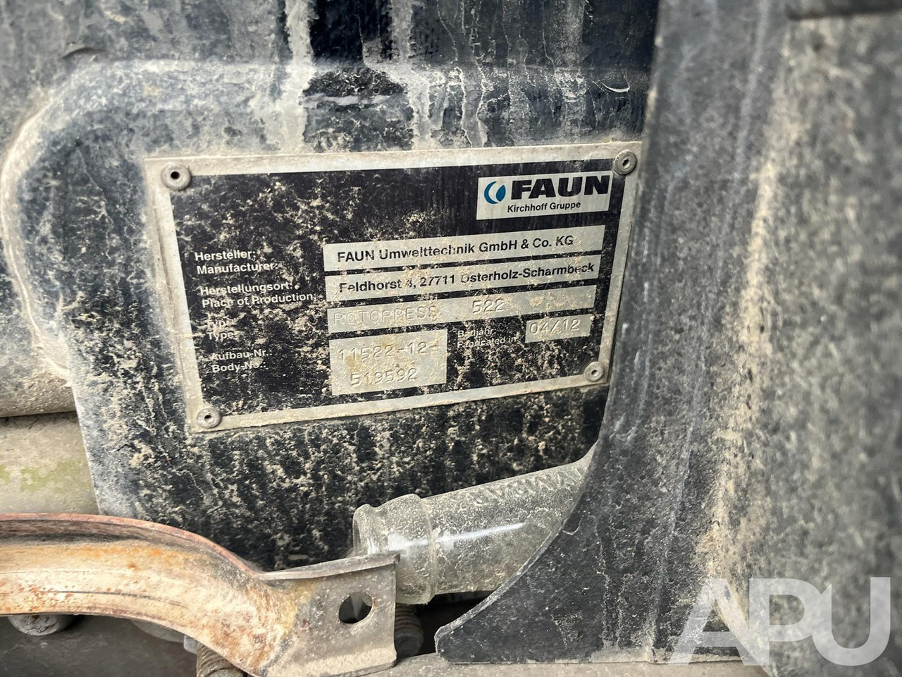 Zabudowa do odbioru odpadów – Faun Rotopress 522 - آلية المنفعة/ مركبة خاصة, عربة مقطورة: صورة 4 Zabudowa do odbioru odpadów – Faun Rotopress 522 - آلية المنفعة/ مركبة خاصة, عربة مقطورة: صورة 4