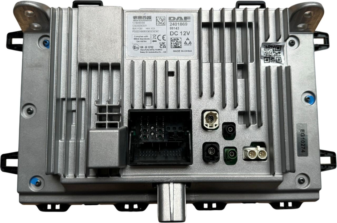 DAF XD XF XG INFOTAINMENT (IVI) MET DISPLAY 2401869 - وحدة تحكم الكتروني - شاحنة: صورة 2 DAF XD XF XG INFOTAINMENT (IVI) MET DISPLAY 2401869 - وحدة تحكم الكتروني - شاحنة: صورة 2
