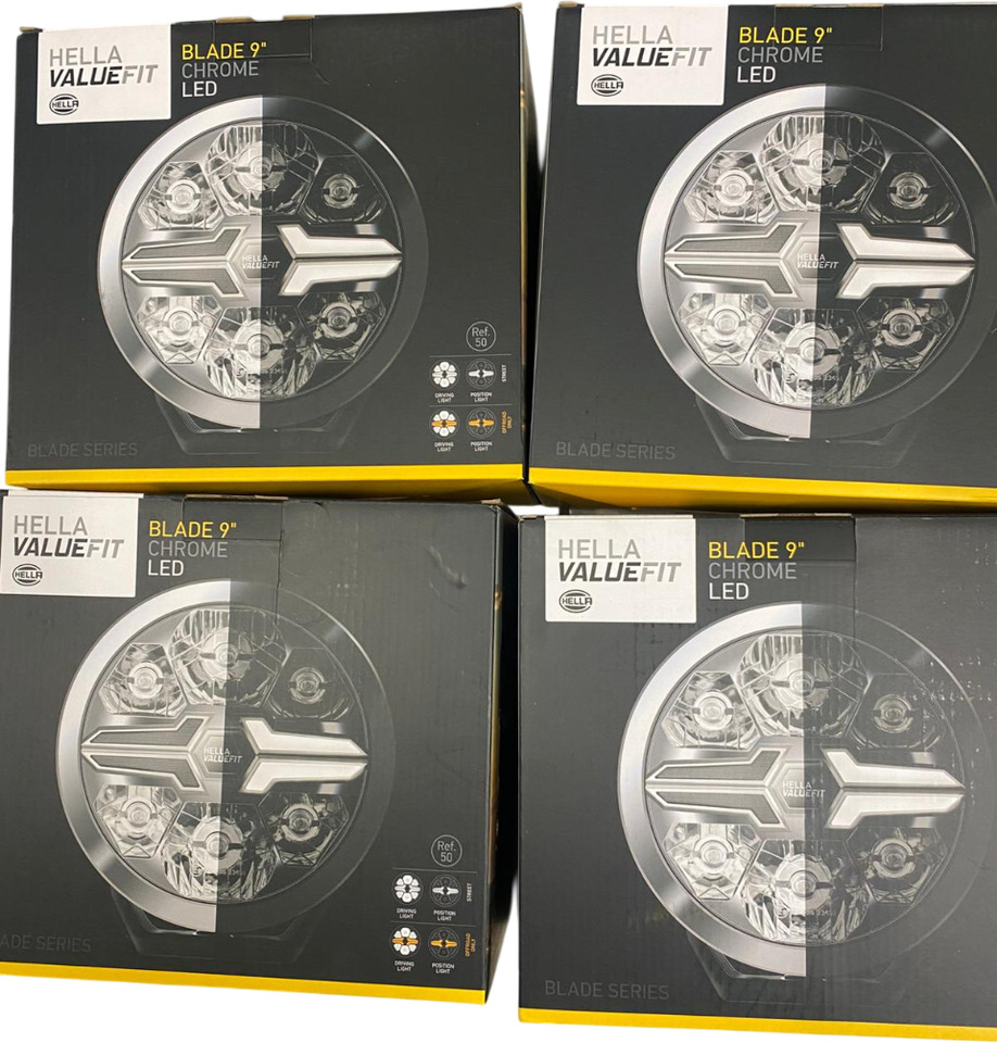 DAF XD XF XG XG+ DAKLAMPBEUGEL + 4x LED SPOTLAMP HELLA BLADE 9 1547663 - أضواء/ إضاءة - شاحنة: صورة 4 DAF XD XF XG XG+ DAKLAMPBEUGEL + 4x LED SPOTLAMP HELLA BLADE 9 1547663 - أضواء/ إضاءة - شاحنة: صورة 4