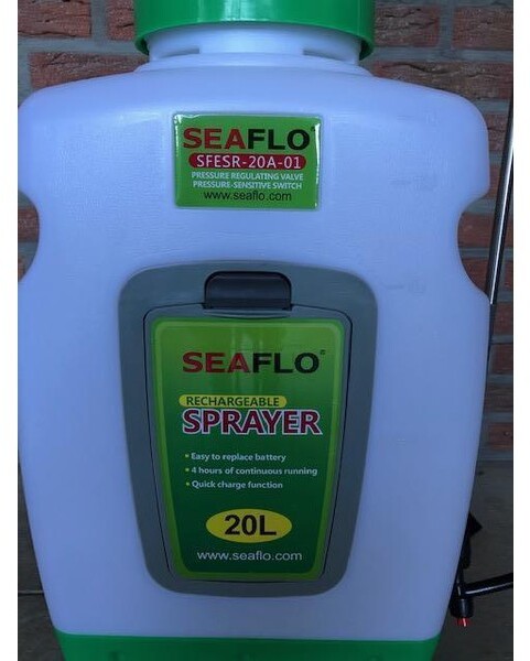 Seaflo Accu rug spuit, 20 liter - بخاخ مركب على الجرار: صورة 2 Seaflo Accu rug spuit, 20 liter - بخاخ مركب على الجرار: صورة 2