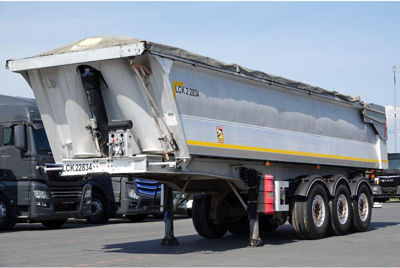 Benalu WYWROTKA 27 m3 / ALUMINIOWA / HYDRAULICZNA KLAPA / 2 OSIE PODNOS - قلابة نصف مقطورة نصف مقطورة قلابة: صورة 2 Benalu WYWROTKA 27 m3 / ALUMINIOWA / HYDRAULICZNA KLAPA / 2 OSIE PODNOS - قلابة نصف مقطورة نصف مقطورة قلابة: صورة 2