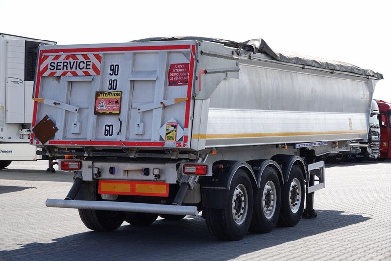 Benalu WYWROTKA 27 m3 / ALUMINIOWA / HYDRAULICZNA KLAPA / 2 OSIE PODNOS - قلابة نصف مقطورة نصف مقطورة قلابة: صورة 4 Benalu WYWROTKA 27 m3 / ALUMINIOWA / HYDRAULICZNA KLAPA / 2 OSIE PODNOS - قلابة نصف مقطورة نصف مقطورة قلابة: صورة 4