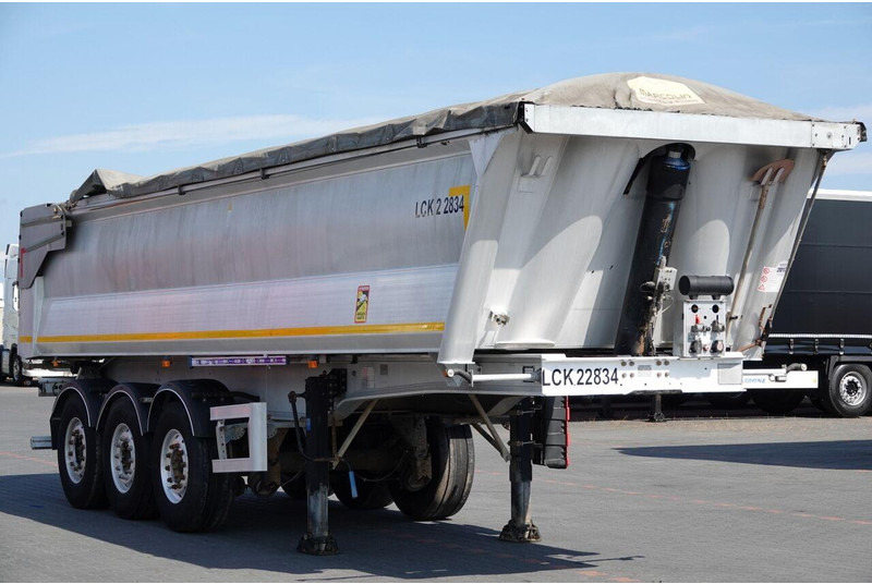 Benalu WYWROTKA 27 m3 / ALUMINIOWA / HYDRAULICZNA KLAPA / 2 OSIE PODNOS - قلابة نصف مقطورة نصف مقطورة قلابة: صورة 5 Benalu WYWROTKA 27 m3 / ALUMINIOWA / HYDRAULICZNA KLAPA / 2 OSIE PODNOS - قلابة نصف مقطورة نصف مقطورة قلابة: صورة 5