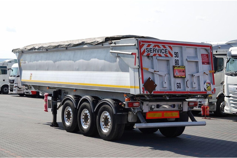 Benalu WYWROTKA 27 m3 / ALUMINIOWA / HYDRAULICZNA KLAPA / 2 OSIE PODNOS - قلابة نصف مقطورة نصف مقطورة قلابة: صورة 3 Benalu WYWROTKA 27 m3 / ALUMINIOWA / HYDRAULICZNA KLAPA / 2 OSIE PODNOS - قلابة نصف مقطورة نصف مقطورة قلابة: صورة 3