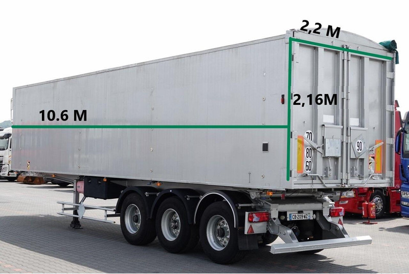 Benalu WYWROTKA 57 m3 / OŚ PODNOSZONA / SPROWADZONA / MAŁO UŻYWANA / S - قلابة نصف مقطورة نصف مقطورة قلابة: صورة 3 Benalu WYWROTKA 57 m3 / OŚ PODNOSZONA / SPROWADZONA / MAŁO UŻYWANA / S - قلابة نصف مقطورة نصف مقطورة قلابة: صورة 3