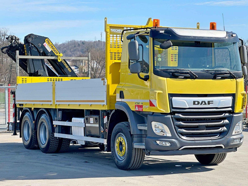 DAF CF 450 * PK 22002 - EH D + FUNK * 6x4 * TOP - شاحنات مسطحة, شاحنة كرين: صورة 3 DAF CF 450 * PK 22002 - EH D + FUNK * 6x4 * TOP - شاحنات مسطحة, شاحنة كرين: صورة 3