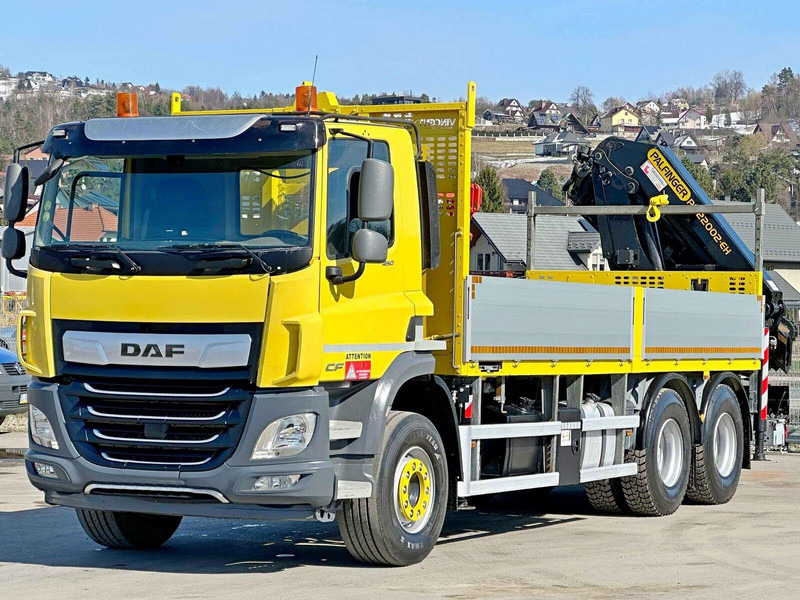 DAF CF 450 * PK 22002 - EH D + FUNK * 6x4 * TOP - شاحنات مسطحة, شاحنة كرين: صورة 4 DAF CF 450 * PK 22002 - EH D + FUNK * 6x4 * TOP - شاحنات مسطحة, شاحنة كرين: صورة 4