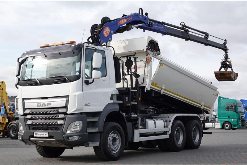 DAF CF 460 - شاحنة قلاب, شاحنة كرين: صورة 1 DAF CF 460 - شاحنة قلاب, شاحنة كرين: صورة 1