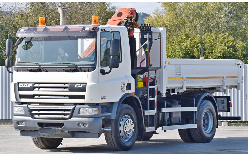 DAF CF 75.310 Kipper 4,30 m* KRAN * TOPZUSTAND - شاحنة قلاب: صورة 5 DAF CF 75.310 Kipper 4,30 m* KRAN * TOPZUSTAND - شاحنة قلاب: صورة 5
