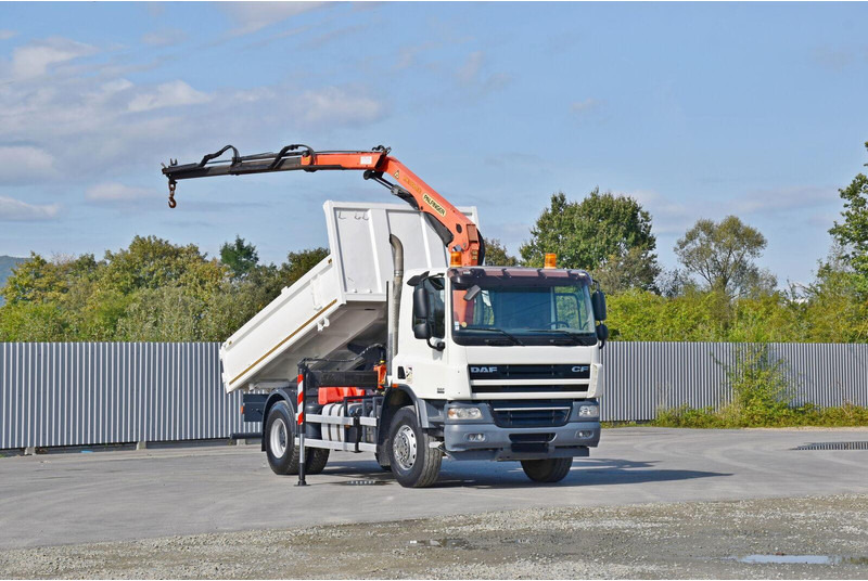DAF CF 75.310 Kipper 4,30 m* KRAN * TOPZUSTAND - شاحنة قلاب: صورة 2 DAF CF 75.310 Kipper 4,30 m* KRAN * TOPZUSTAND - شاحنة قلاب: صورة 2